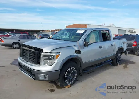 2017 Nissan Titan Pro-4X from USA, damaged, VIN 1N6AA1E53HN556956